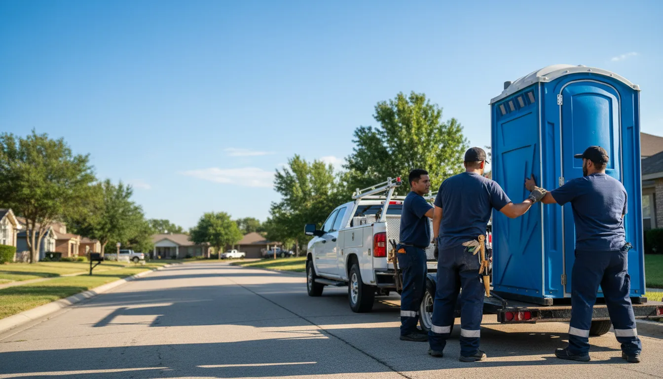 Portable Toilet Rental in Iraan, TX near me